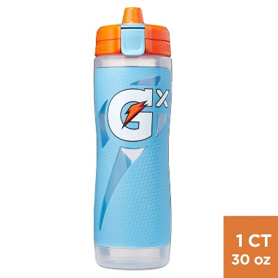 Gatorade GX 30 oz. Stainless Steel Bottle, Neon Blue