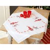 Vervaco Stamped Tablecloth Cross Stitch Kit 32"X32"-Christmas Elves - 2 of 2