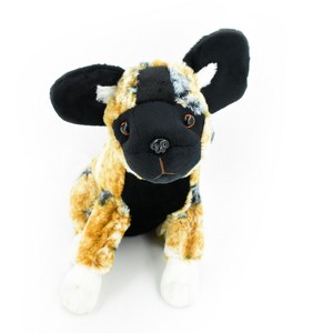 Collectible Wildlife Gifts | Wild Dog, African Painted Dog, Stuffed Animal, Educational, Plush Realistic Figure, Lifelike Model, Replica, Gift,    12 - 1 of 4