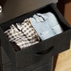 INFURNIC Utility Storage Cabinets 8 Drawer Multi-Functional Tall Dresser Ideal for Organization in Kids Rooms and Beyond, Black, 31.5"*11.8"*36.4" - 3 of 4