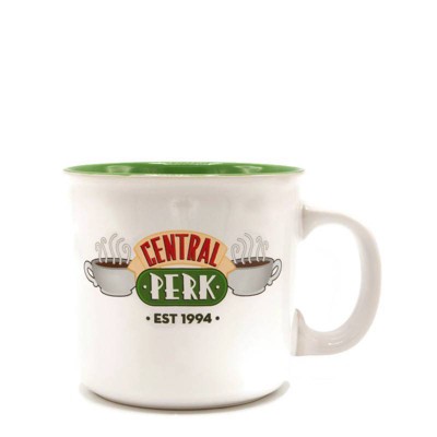 Friends 20oz Ceramic Central Perk Camper Mug - Silver Buffalo