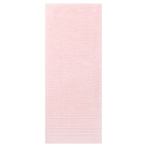 Unique Bargains Striped Pattern Comfort Quick-Drying Hand Towels for Bathroom Camp 2 Packs - 1 of 4