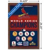Trends International MLB St. Louis Cardinals - Champions 23 Framed Wall Poster Prints - 3 of 4