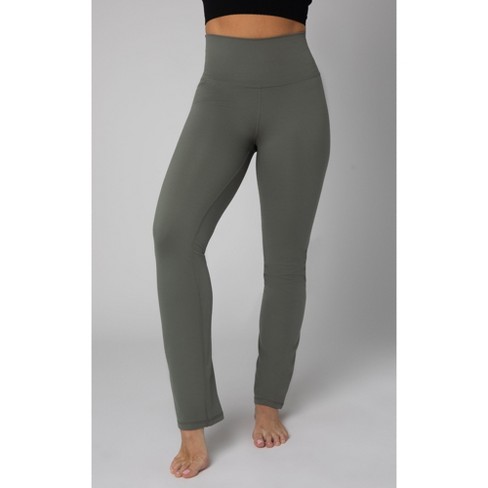 Yogalicious Womens Lux Tribeca Side Pocket High Waist Flare Leg