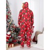 PATPAT Matching Family Christmas Onesie Pajamas C Holiday Hooded Jumpsuit Sleepwear PJs Couples Xmas Loungewear with Socks - 2 of 4