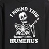 Men's - Instant Message - I Found This Humerus Long Sleeve Graphic T-Shirt - 2 of 4