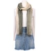 INSPIRE CHIC Women's Gradient Color Ombre Cotton Linen Soft Hijab Head Scarves 1Pc - 2 of 4