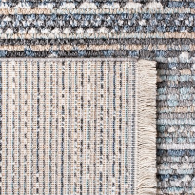 Sedona Dark Grey and Ivory Hand-Knotted Area Rug