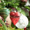 Sullivans Heart Box Ornament 3.5"H Red - 3 of 4