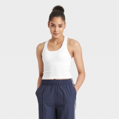 Women's Seamless Racerback Ribbed Tank Top - All In Motion™