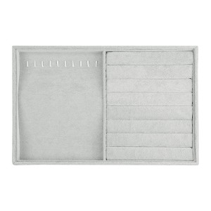Unique Bargains Velvet Jewelry Organizer Trays with Removable Dividers for Drawers - 1 of 4
