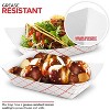 Stock Your Home Small Red & White Checkered Disposable Paper Food Serving Trays (500 Pack) - 2 of 3