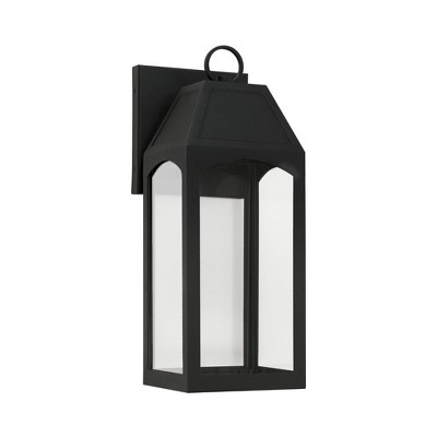 Capital Lighting Burton 1 - Light Wall Light in  Black