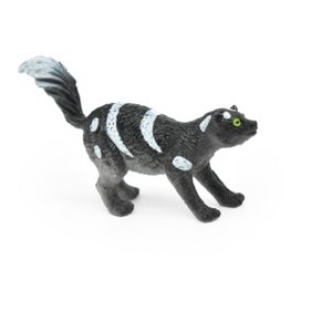 Collectible Wildlife Gifts | Skunk, Striped,  Plastic Animal Toy, Model, Animal,  Gift,    2 1/2 "     CWG126 B238 - 1 of 4