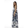 Riviera Sun Womens Maxi Dress  Tie Die Spaghetti Strap Long Sundress  Summer Dresses - 2 of 3