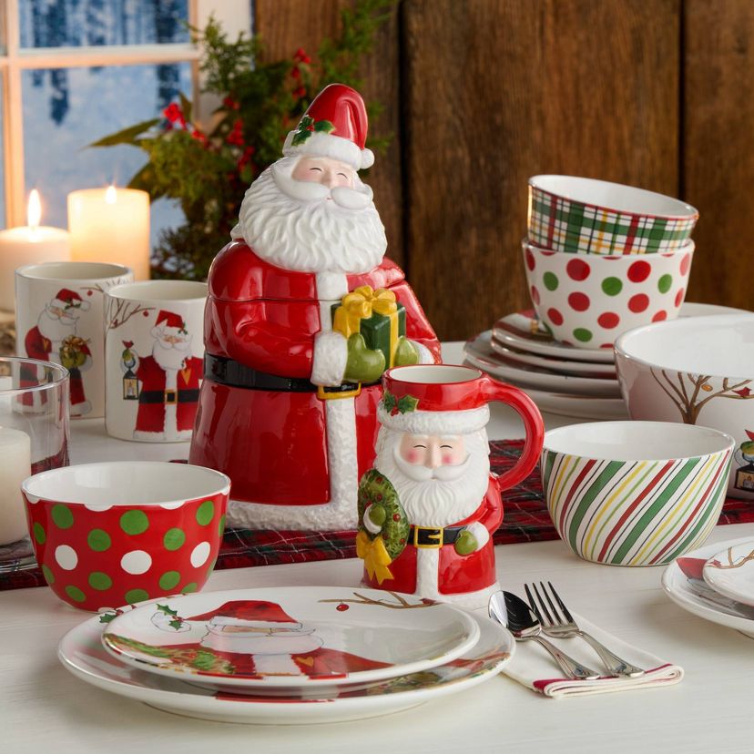 Certified International Santa Delight Dinnerware Collection
