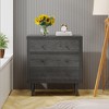 Modern Faux Wood 3 Drawer Dresser for Bedroom Storage-Christopher Knight Home - 3 of 4