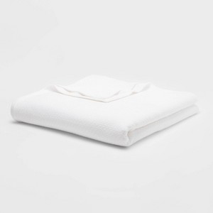 100% Cotton Bed Blanket - Threshold™ - 1 of 3