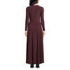 Lands' End Women's Silky Knit Ruched Maxi Dress - 2 of 4