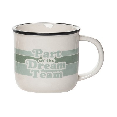 Totalee Gift Part Of The Dream Team Retro Mug Ceramic White 16 oz