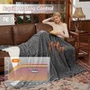 Heated Blanket, Cozy Soft Flannel Electric Blanket, Fast Heating with Multiple Heating Levels & Auto Off, Machine Washable, Warm Gift for Winter - 4 of 4