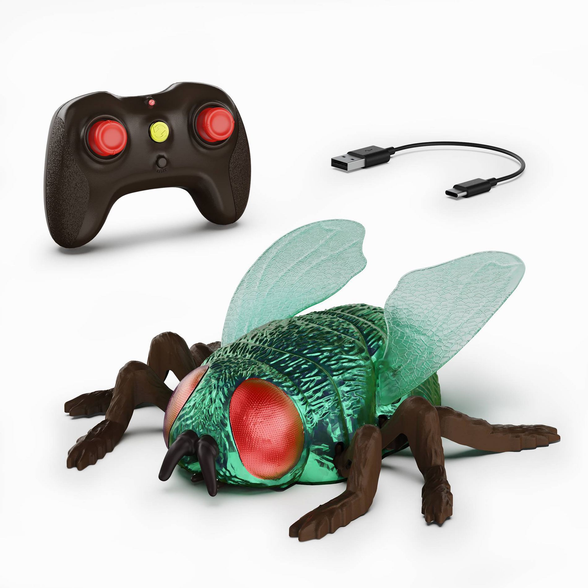 TERRA by Battat Remote Control Insect: Housefly Robot