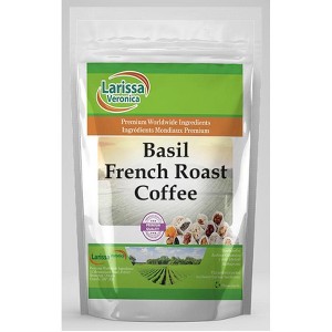 Larissa Veronica Basil French Roast Coffee (Gourmet, Naturally Flavored, Whole Coffee Beans) (8 oz, ZIN: 547018) - 1 of 4