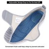 Women's Easy On/Off Velcro Walking Shoes Breathable Extra Wide Widths Adjustable Velcro Diabetic Shoes - 4 of 4