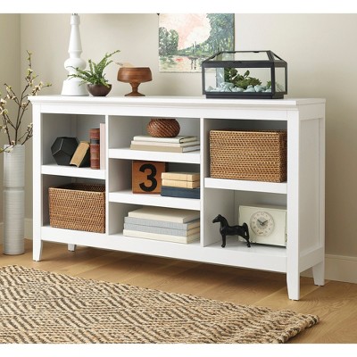 32" Carson Horizontal Bookcase With Adjustable Shelves Threshold
