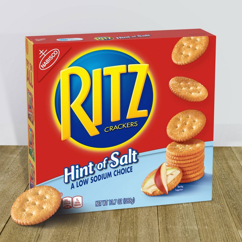 Ritz Hint of Salt Crackers - 13.7oz, 4 of 16