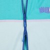Yu Yu Hakusho Yusuke Urameshi Long Sleeve Blue Contrast Unisex Adult Zip Up Hoodie - 4 of 4