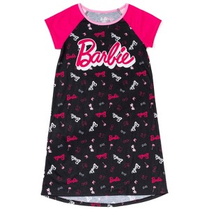 Barbie Girls Nightgown Pajamas Little Kid to Big - 1 of 4