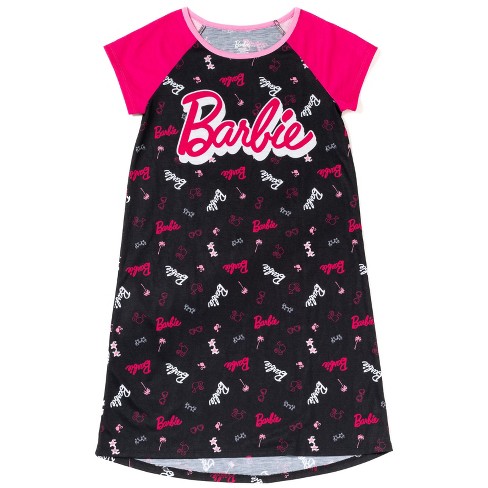 Little Girls Nightgown Pajamas Black 4