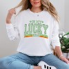 Simply Sage Market Women's In My Lucky Era Long Sleeve Garment Dyed Tee - 2 of 3