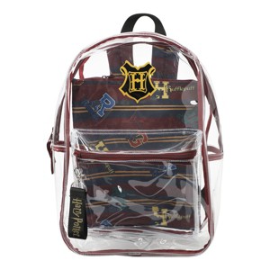 Harry Potter Hogwarts Clear PVC 16” Backpack - 1 of 4