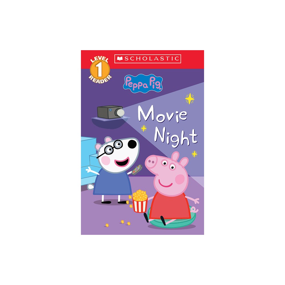 Movie Night (Peppa Pig: Scholastic Level 1 Reader #13) - (Scholastic Reader: Level 1) (Paperback)