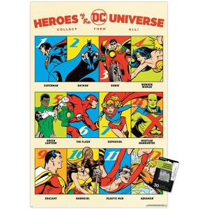 Trends International DC Comics 90th - Heroes Of The Universe Unframed Wall Poster Prints - 1 of 4