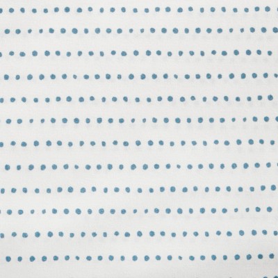 Radius White and Navy Cotton Percale Queen Sheet Set