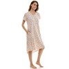 Jaclyn Intimates Junior Woman's Lush Luxe Short Sleeve Sleepshirt - 3 of 4