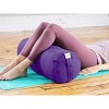 Sol Living Yoga Bolster Pillow with Removable Cover Rectangle - 3 of 4