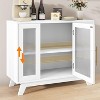 Buffet Cabinet with Storage, 36" Large Sideboard - 4 of 4
