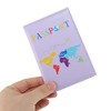 Unique Bargains Colorful Passport Holder 1 Pc - 3 of 4