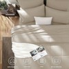 Queen Comforter Set, 7 Pieces, Oatmeal, All Season Bedding with Stitch Quilted Comforter, Sheets, Pillowcases - 2 of 4