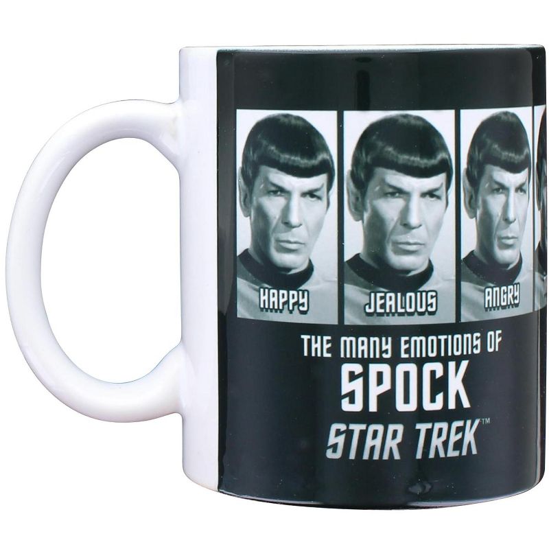 NMR Distribution Star Trek Emotions of Spock 11oz Boxed Ceramic Mug, 2 of 7