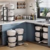 FONTOI Pot Organizer Rack, Pan Organizer, Cookware Organizers and Storage for Kitchen, Black, 8.9"*15.75"*20.08" - 2 of 4