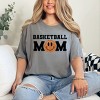 Simply Sage Market Basketball Mom Smiley Face Garment Dyed Tee - 2 of 4
