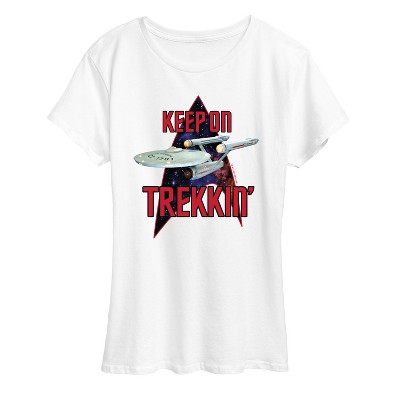 Women's - Star Trek - Keep On Trekkin Short Sleeve Graphic T-Shirt