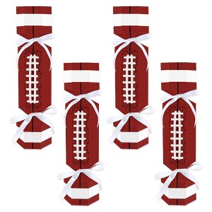 Big Dot of Happiness End Zone - Football - No Snap Baby Shower or Birthday Party Table Favors - DIY Cracker Boxes - Set of 12 - 1 of 4