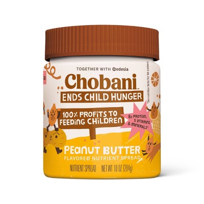 Chobani Super Peanut Blend Plain - 10oz