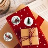 Wrapables Christmas Stickers Label Roll, Holiday Stickers for Sealing Cards, Envelopes, Gift Boxes, Festive Party Favors (500pcs), Happy Holidays - 3 of 4